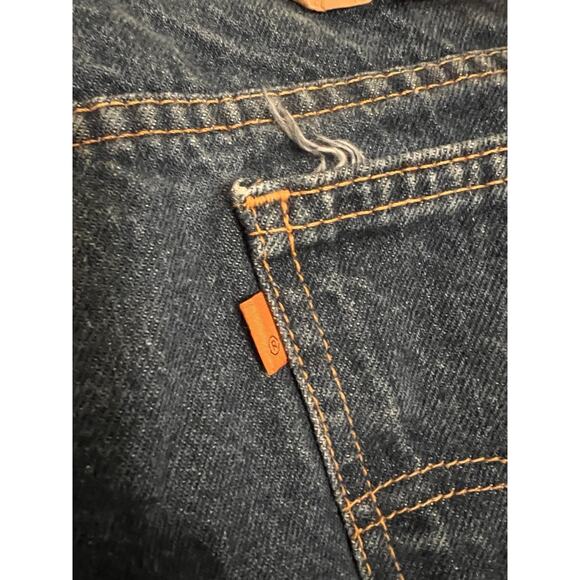 Vintage 1970’s Levi’s 517 Men’s Jeans Orange Tab 42 X 31 - Picture 1 of 9